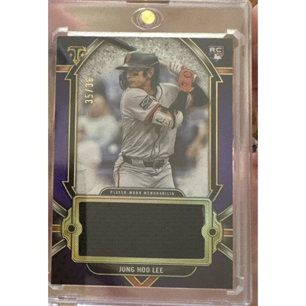 2024 Topps Triple Threads - Single Jumbo Relics Jung-Hoo Lee #SJR-JL2 /36